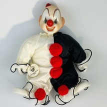 1982 Global Art Larry Harmon Porcelain Bozo The Clown Doll, W. Germany Music Box - £22.79 GBP