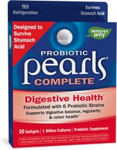 Nature&#39;s Way Probiotic Pearls Complete, Digestive Balance and Colon Health Suppo - £21.57 GBP