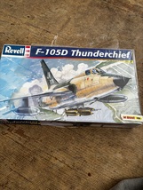 Revell model kit F-105D Thunderchief plane 1:48 sealed parts - $30.00