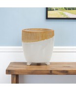 Brown 10 Ounce Round Pot Planter No additional pieces included - $2,953.22 MXN