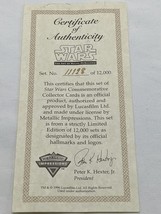 Certificate Of Authenticity Star Wars The Art Of Ralph Mcquarrie Collect... - $279.53 MXN