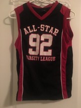 Starter Boys Sleeveless Basketall Jersey Top  ALL-STAR VARSITY LEAGUE Si... - $35.64