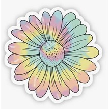 Tie Dye Daisy Aesthetic Flower VSCO Sticker - $74.18 MXN