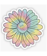 Tie Dye Daisy Aesthetic Flower VSCO Sticker - $5.39 CAD