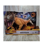 Jurassic World Toys Dominion Roar Strikers Skorpiovenator Dinosaur Actio... - $13.04