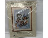 Something Special Teddy and Flowers Counted Cross Stitch Kit #50480 ST183 - $19.24