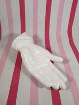 Neat Vintage 1970&#39;s Ceramic Hand Sculpture Stands or Lays Flat Cool Deco... - £13.99 GBP