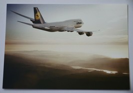 Lufthansa Airlines Boeing 747-8 Post Card Airplane Postcard Germany 2012... - £6.26 GBP