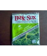 Ecto Green Stretch Fabric Book Sox Cover Abstract Lime Kelly Forest  Jum... - $15.28 CAD