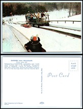 Massachusetts Postcard - Lenox, Eastover, Tobogganing K12 - $3.22