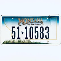  United States Montana Jefferson County Passenger License Plate 51 10583 - £12.57 GBP