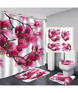 Floral Printing Series Polyester Shower Curtain - $59.42 CAD+