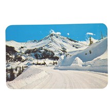 Postcard Winter Vista Of Red Mountain On US Highway 550 Snow Colorado Ch... - $6.98