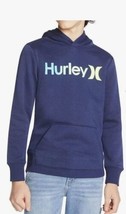 Hurley Boys&#39; Navy Hoodie Size 5/6 - £20.58 GBP