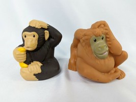 Fisher Price Little People Chimp Orangutan Lot 2011 - £6.04 GBP