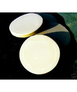 THREE 2.0&quot; POLYURETHANE Round Disk for Poker Card Marker scrimshaw, jewelry - $3.96