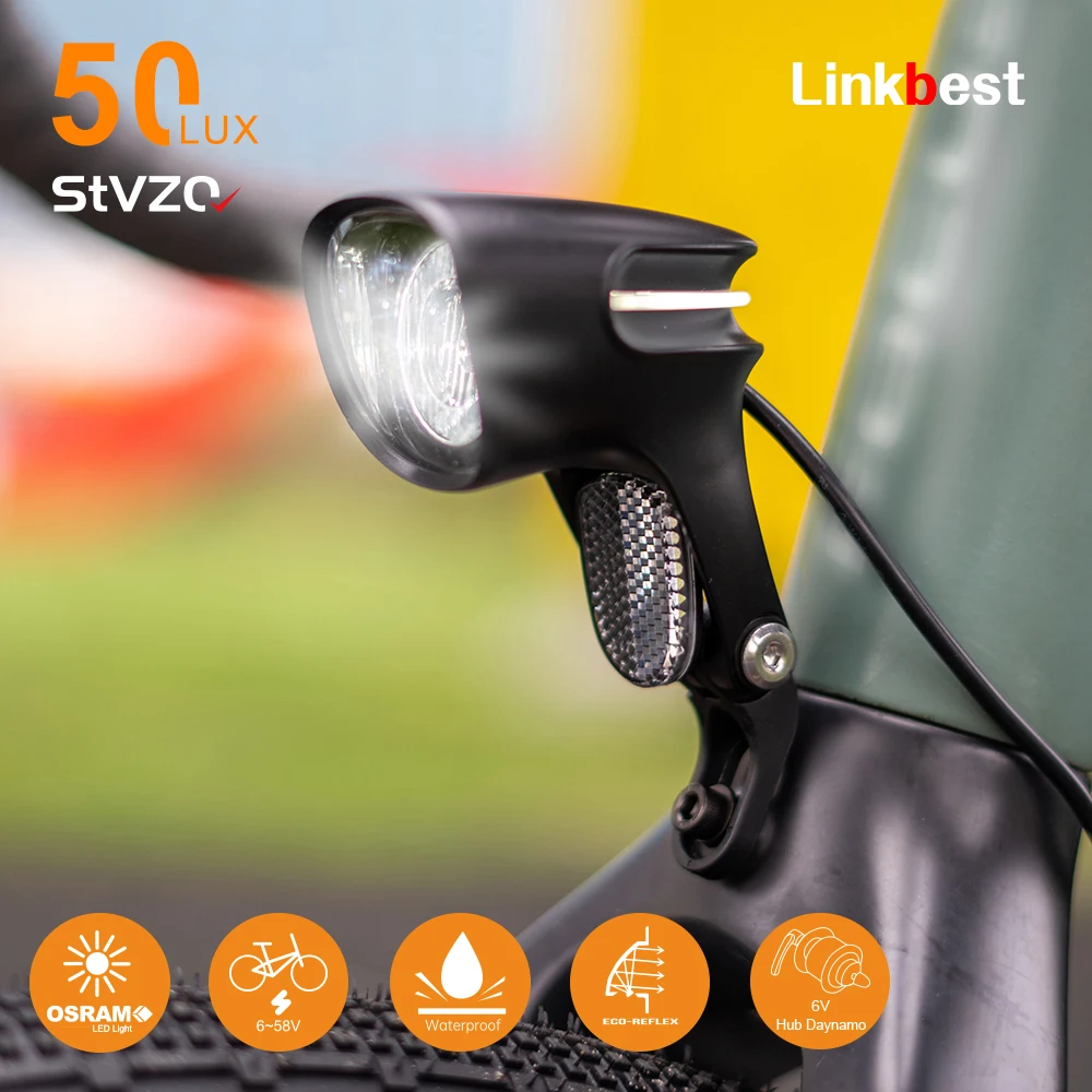 Light led light 50lux e bike light and electric scooter front light cycling accessories thumb200