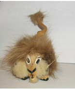 VTG PECK &amp; PECK 5TH AVENUE NY TOY LION LEATHER FUR NEW YORK HIGH SOCIETY... - £137.61 GBP