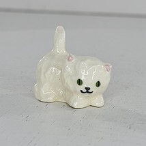 Hagen Renaker Playful Kitten Fluffy Persian Miniature Figurine White - $59.99