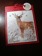 Small Gift Bag Christmas deer - $11.76