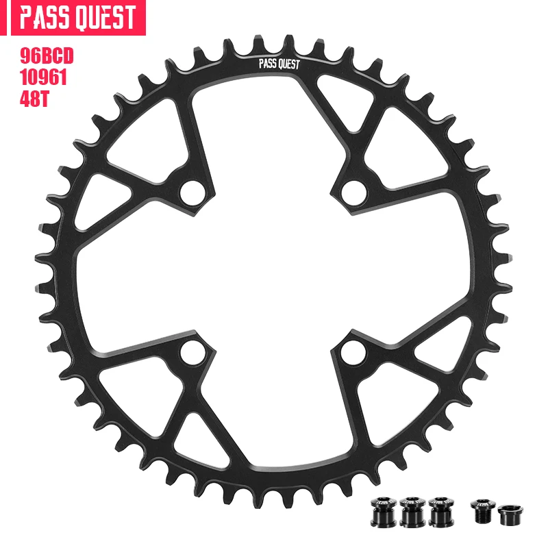 P Quest 96BCD Bicycle Chainring Narrow Teeth Chainwheel For Shimano Alivio M4000 - £103.98 GBP