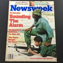 VTG Newsweek Magazine March 14 1983 - Diane Sawyer / Ronald Reagan / Newsstand - £18.61 GBP