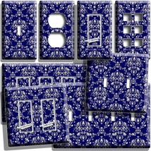 Victorian Era Rich Royal Blue Light Switch Outlet Wall Plate Room Art Home Decor - £9.58 GBP+