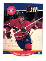 1990 Pro Set #471 Brent Gilchrist Montreal Canadiens - $4.00