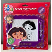 Dora The Explorer Travel Magic Draw Board Violet 4+ Kids Birthday Party New - £5.42 GBP