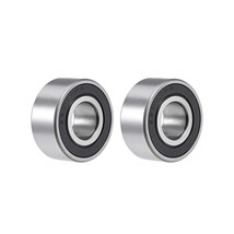 2 PACK Angular Contact Ball Bearing 5203-2RS 17x40x17.5mm New Free Shipping - $23.65