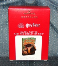 New Hallmark Harry Potter And The Goblet Of Fire Book Christmas Ornament... - £31.09 GBP
