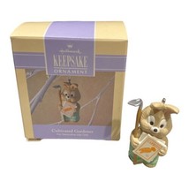 Vintage 1992 Hallmark Keepsake Ornament Easter Collection Cultivated Gardener - £5.53 GBP