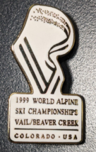 1999 World Alpine Ski Championships Vail Beavercreek CO Backpack Hat Lap... - $19.79