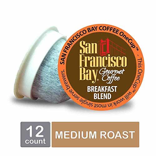 San Francisco Bay OneCup, Breakfast Blend, Single Serve Coffee K-Cups (12 Count) - $12.73
