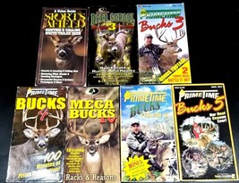 Large Hunting VHS Lot Big Buc Hunting, Prime Time, Mossy Oak and Sports Afield - £23.73 GBP