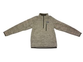 Patagonia Better Sweater Mens Medium Brown 25521FA14 1/4 Zip Fleece Outdoor - $36.26