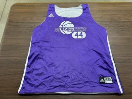 Northwestern Wildcats Basketball Practice Worn Reversible Jersey - Adidas - 2XL - £18.06 GBP