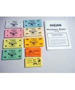 Game Parts Monopoly National Parks Rules, Money, Chance &amp; Community Ches... - $13.66 CAD