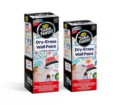 IdeaPaint Take Note! Dry Erase Wall Paint 20 Sq Ft Coverage - Clear - £25.54 GBP