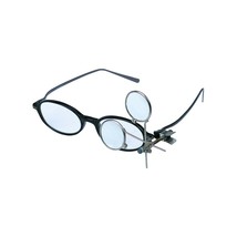 16.5X Jeweler&#39;s Eye Loupe Clip-on to Glasses Magnifier Hobby Crafts Jewelry - £7.86 GBP