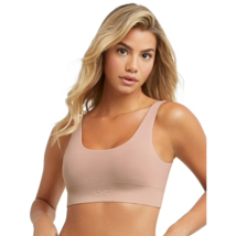 Maidenform Women&#39;s Seamless Scoop Crop Bralette, Blush Size M/DD - $19.79