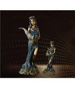 Goddess Figurine Statue Resin Blinded Greek Wealth Plouto LUCKY Sculptur... - £119.59 GBP