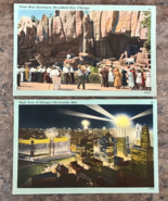 Chicago Post Cards Set of 2 Vintage Tichnor Quality Views Chas. Levy Cir... - €6,73 EUR