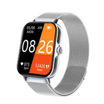 F107 Smart Watch 1.91 Hd Large Screen Bluetooth Call Voice Assistant Blood Gluco - £85.33 GBP