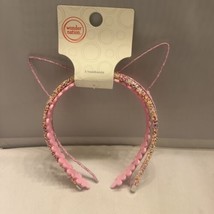 Wonder Nation Girls Headbands Hair Accessories Pink Glitter 3-Pack - $9.98