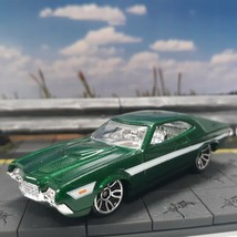 2021 Hot Wheels Fast &amp; Furious &#39;72 Ford Gran Torino Sport Green J5 1/64 Loose - £7.86 GBP