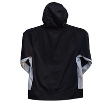 Nike Hoodie Sweatshirt Boys Pullover M Therma Fit Black Neon Swoosh 6786... - £19.62 GBP
