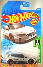 2021 Hot Wheels #217 Hw Green Speed 5/5 Nissan Leaf Nismo RC_02 Silver w/Pr5 Sp - £5.60 GBP