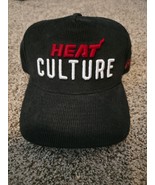 Miami Heat "Heat Culture" Corduroy Black Adjustable Dad Hat     - $29.60