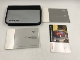 2004 Nissan Maxima Owners Manual Handbook Set with Case OEM H01B26005 - £21.57 GBP